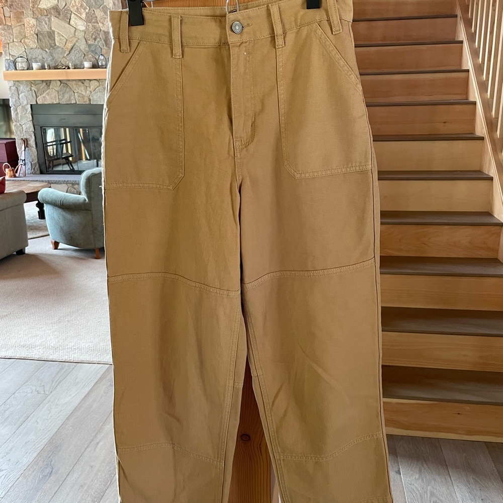 Lulus Wide Leg Crop Denim